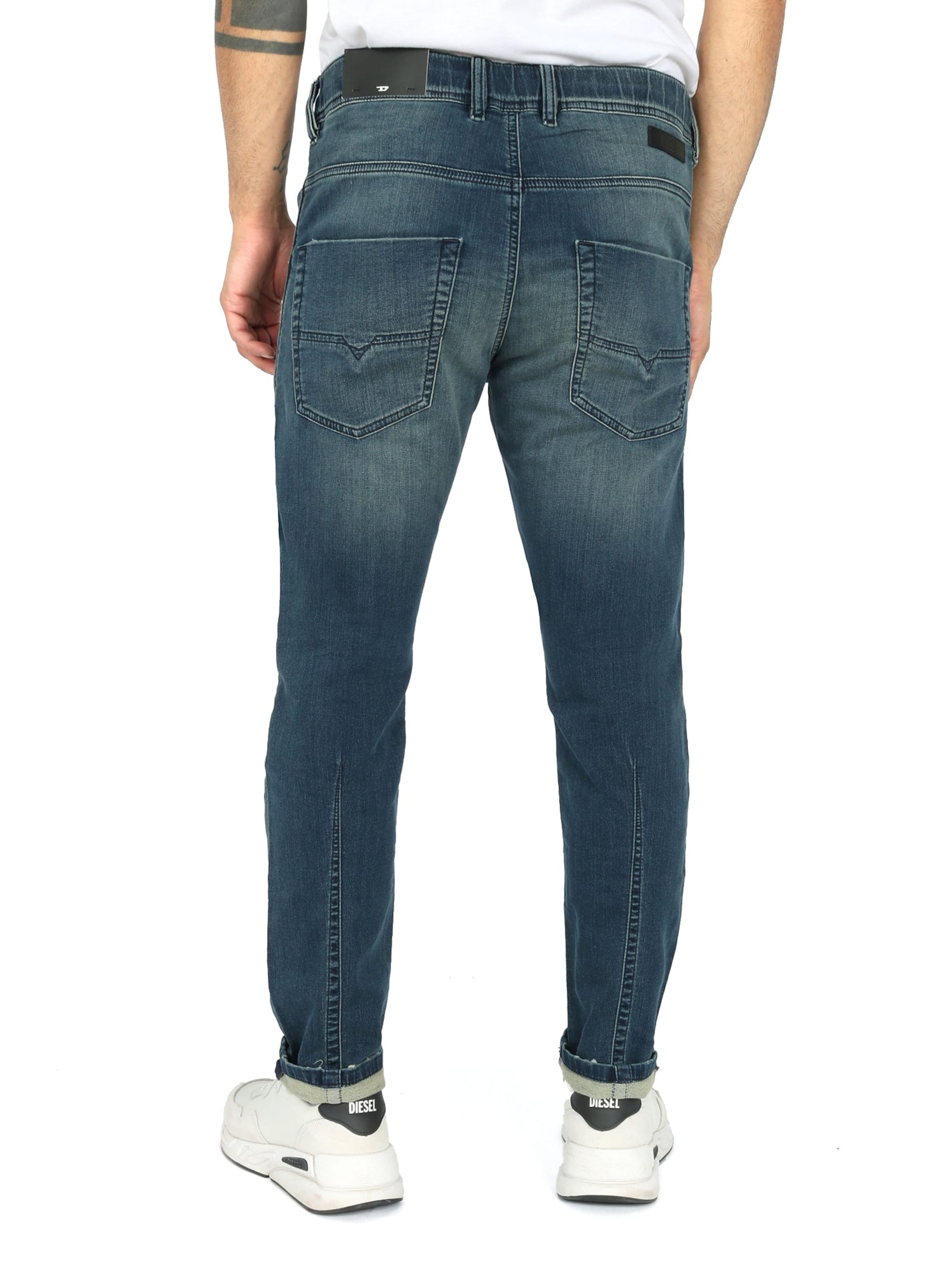 DIESEL Узкие джинсы 'Superstretch JoggJeans Krooley' в цвете Dusty Blue — фото 3