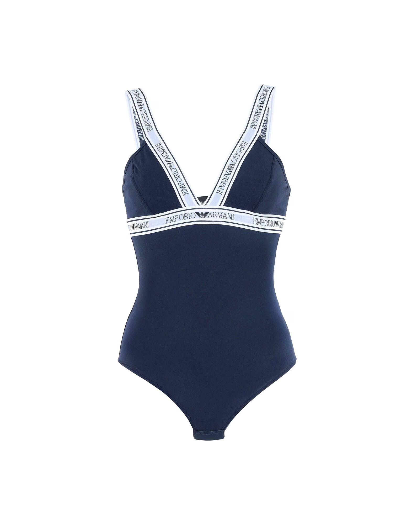 

Женский вязаный боди Emporio Armani, полуночно-синий