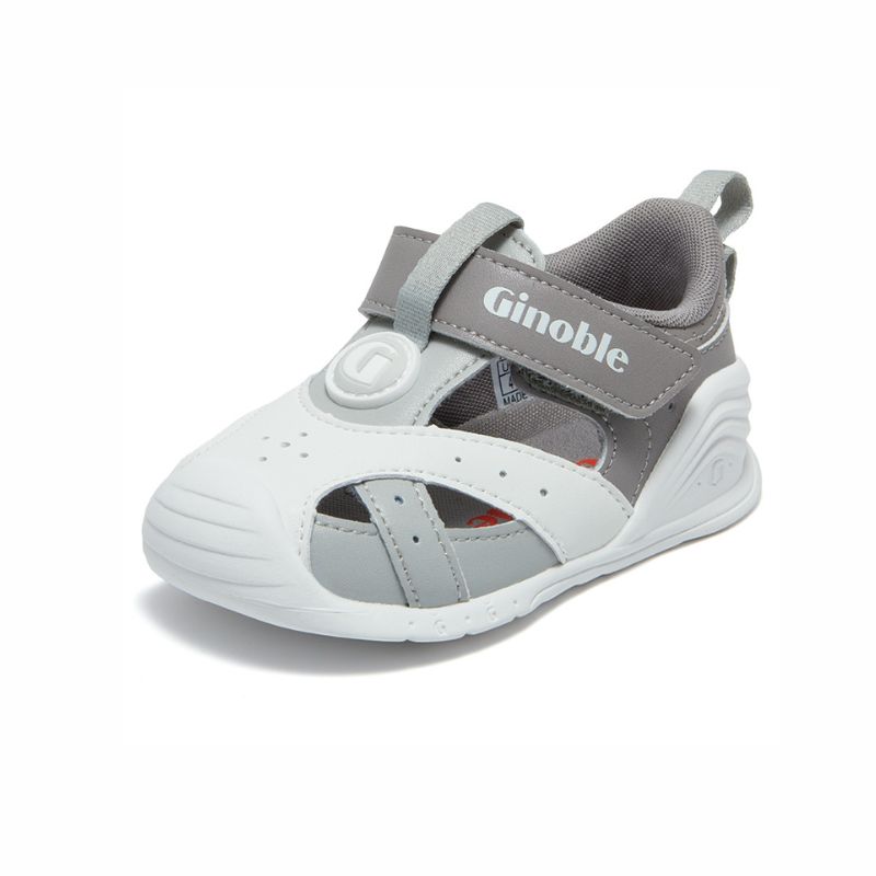 

Детские сандалии Infant And Toddler GINOBLE, Medium Grey/светло-Grey/белый