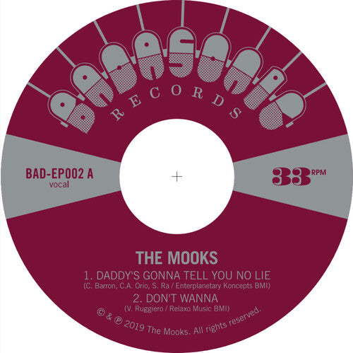 

Сингл 7" Mooks: The Mooks EP