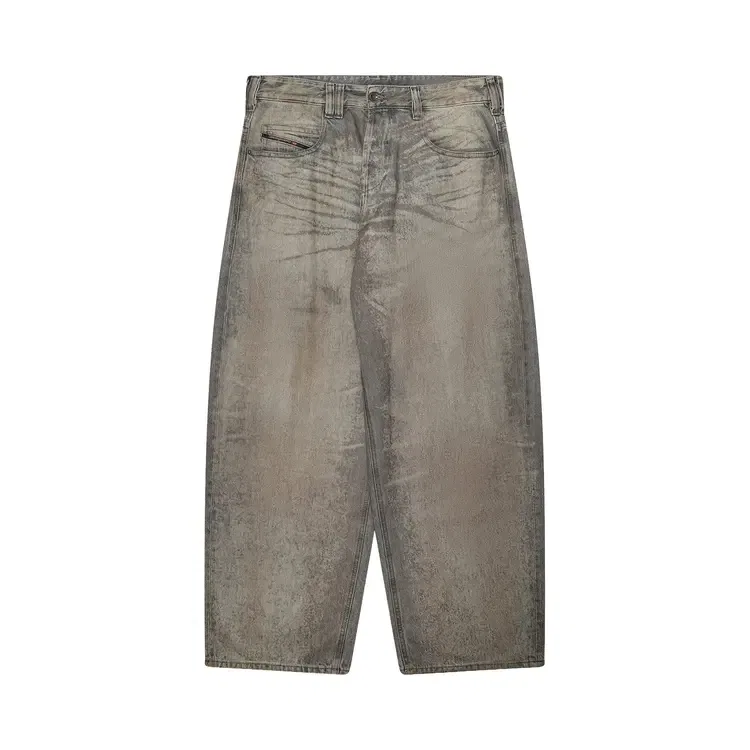 Джинсы Diesel Dirty Denim Regular Leg Jeans, серый