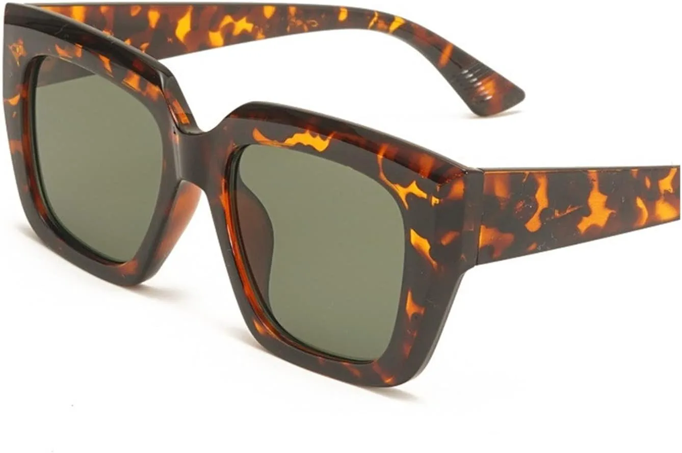 

Модные женские солнцезащитные очки «кошачий глаз», ретро-очки цвета пудрово-бежевого, трендовые мужские квадратные солнцезащитные очки UV400 YGDBXHYD, White