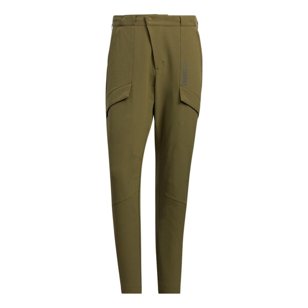 

Спортивные штаны Adidas Terrex DWR Pants 'Olive Green', зеленый