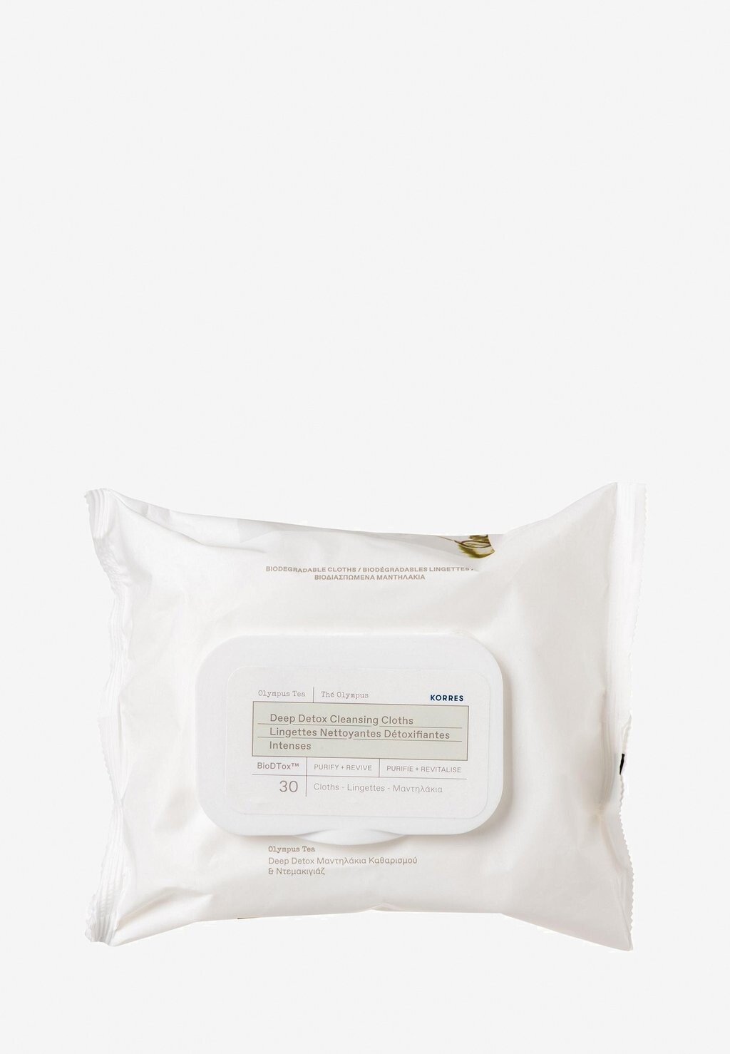 

Моющее средство Olympus Tea Detox Cleaning Wipes KORRES