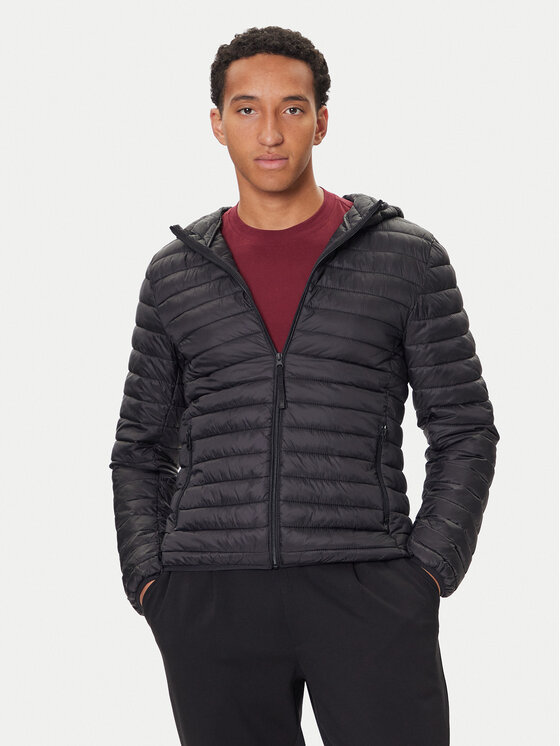 

Демисезонная куртка regular fit 2TWDUN06I United Colors Of Benetton, черный