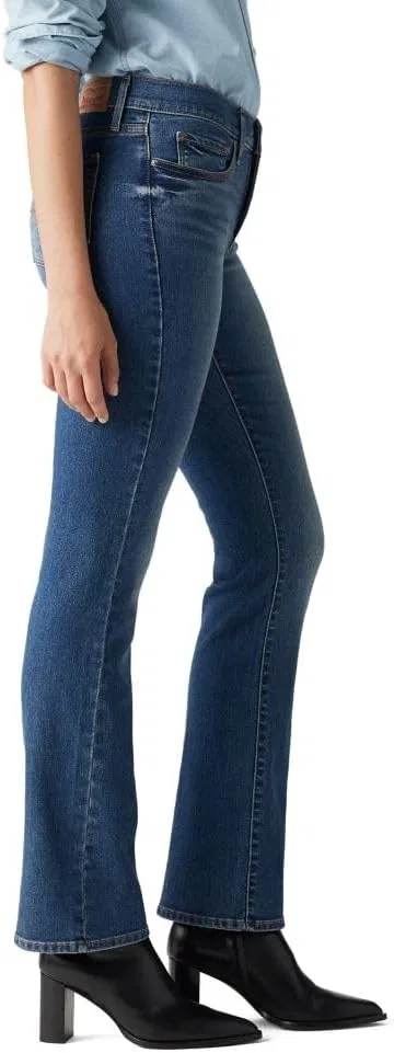 Levi's Women's Plus-Size 315 зауженные джинсы буткат, Los Dos — фото 3