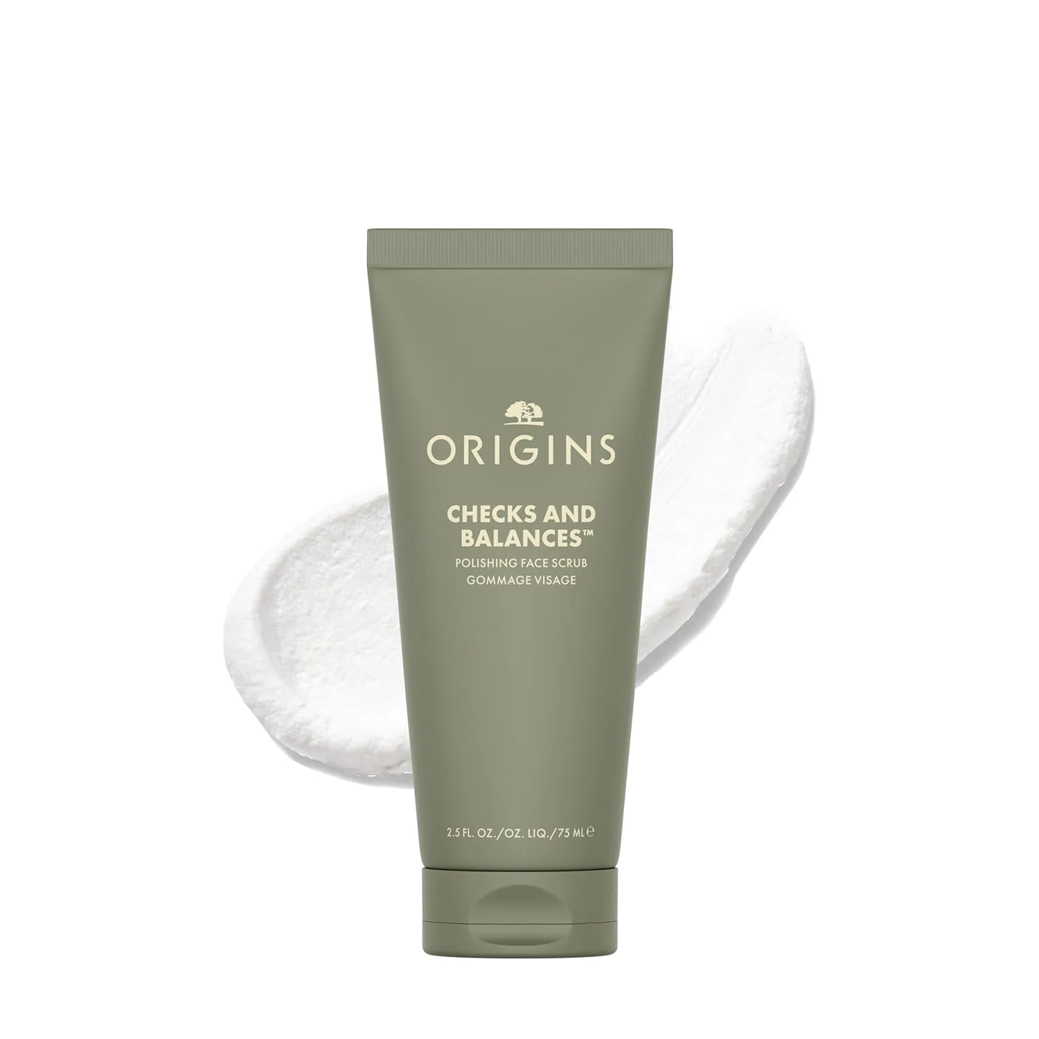 Скраб для лица Origins Checks and Balances Polishing Face Scrub | Мягко отшелушивает, разглаживает кожу и заметно сужает поры | С бамбуком, 70 мл 70.88 г (1 шт.)