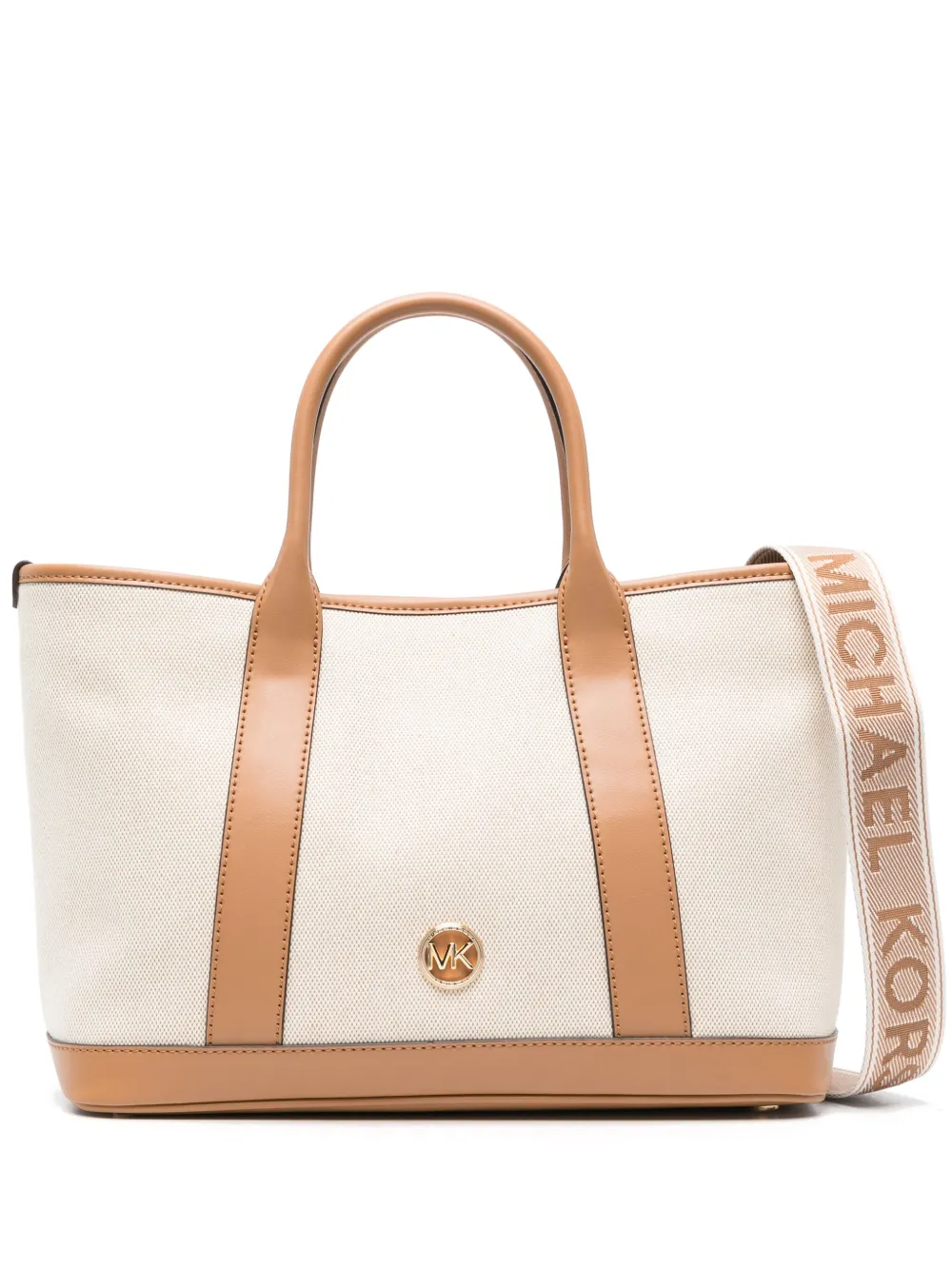 

Сумка-тоут Luisa среднего размера Michael Michael Kors, нейтральный