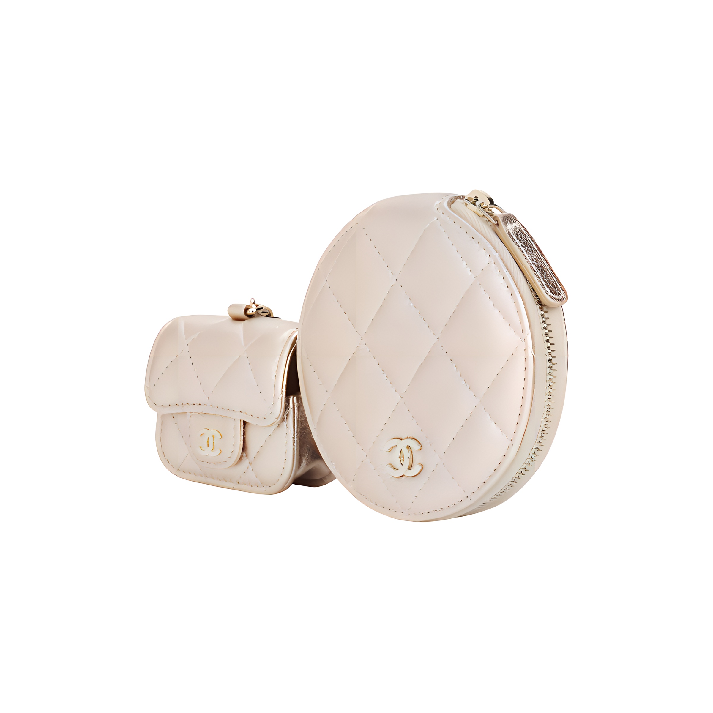 CHANEL Комплект из кашемира и кожи women's gold — фото 3