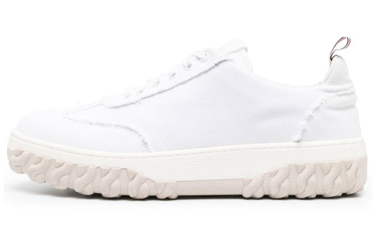 

Футболка с рваным краем THOM BROWNE