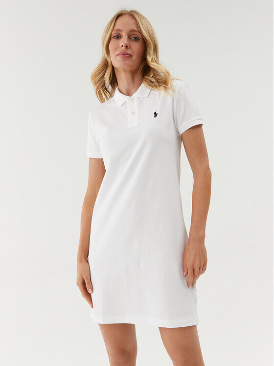 

Платье на каждый день, стандартного кроя Polo Ralph Lauren, белый