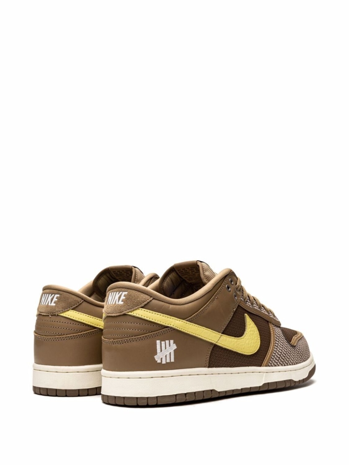 Nike кроссовки Dunk Low SP Canteen из коллаборации с Undefeated, коричневый — фото 3