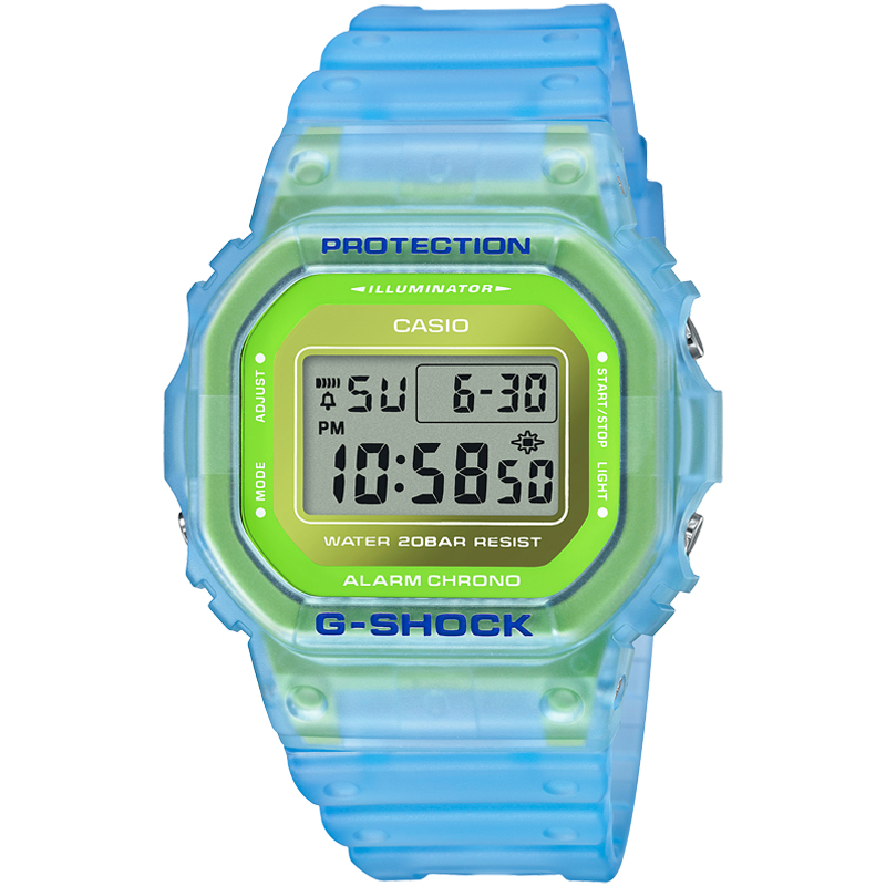 

CASIO Часы Men G-SQUAD Series Gray Watch DW-5600LS-2PR