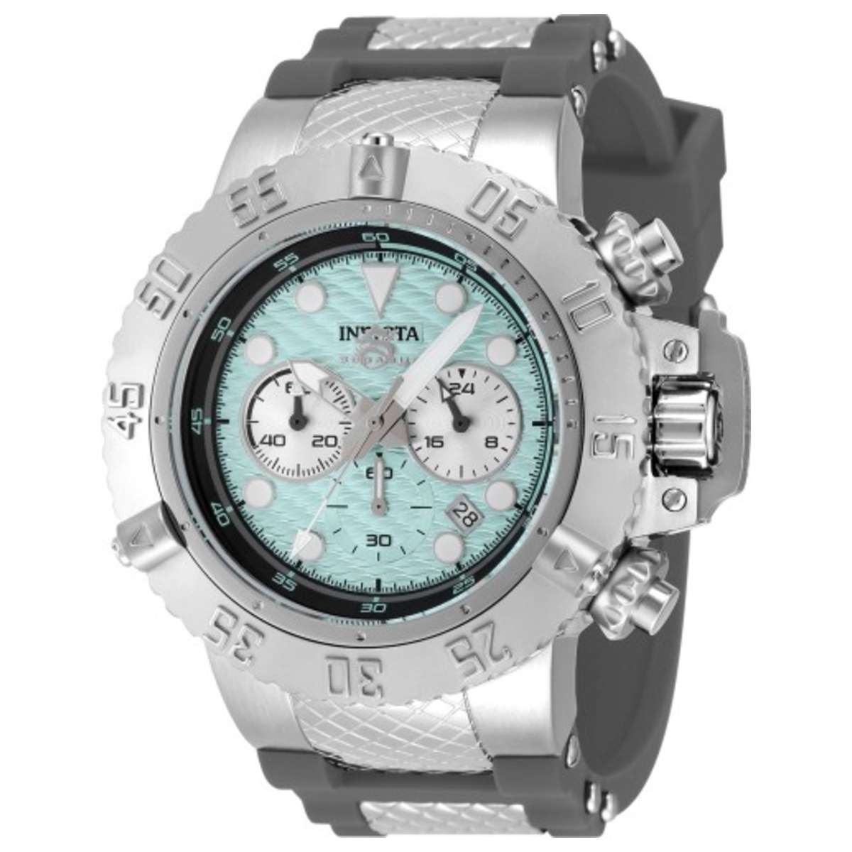 

Invicta Мужские кварцевые часы Subaqua 50 мм, серебряный