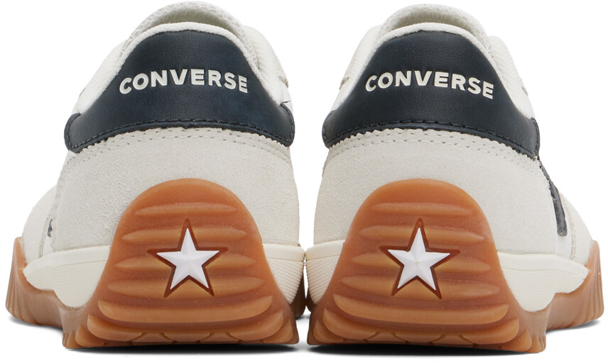 Низкие кроссовки Off-White Run Star Trainer Converse, Egret/Black/Honey — фото 2