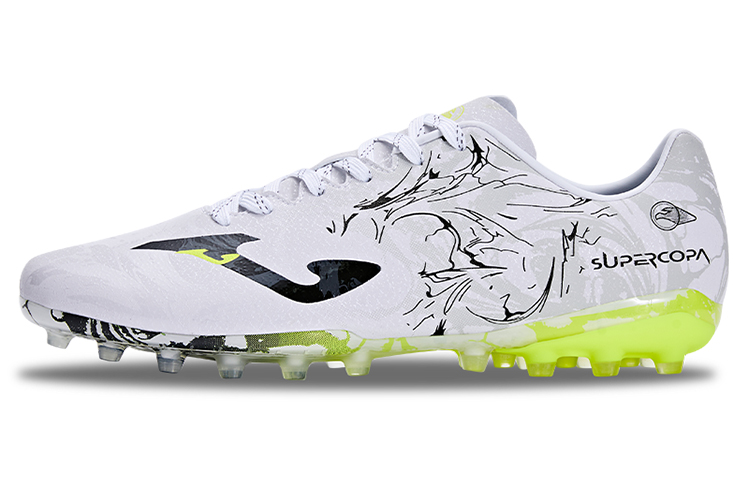 

Joma Искусственное покрытие AG противоскользящие износостойкие футбольные бутсы мужские белые черно-белые, цвет White