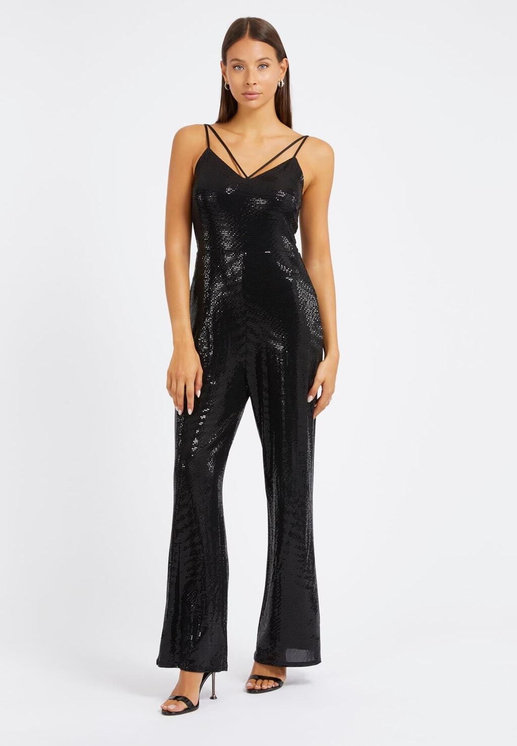 

Комбинезон PAILLETTEN MIT BEIN Guess, цвет schwarz