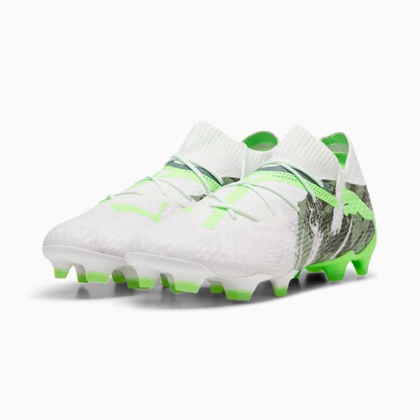 Мужские футбольные бутсы для игры на твердом/искусственном грунте Future 7 Ultimate Camo Puma, белый — фото 2