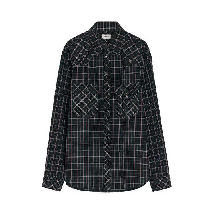 

Рубашка Lemaire Western Check Shirt 'Black/Multicolor'