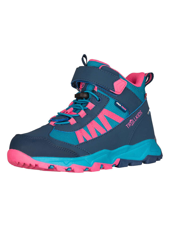 

Походная обувь Trollkids Wanderboots Tronfjell, цвет Dunkelblau/Pink