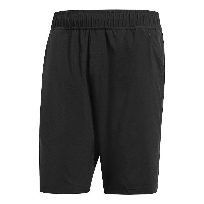 

Шорты Men's adidas Solid Color Small Logo Printing Elastic Waistband Sports Shorts Black B45800, черный