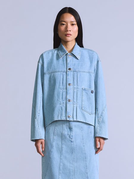 Куртка-тракер BLUETAB с подкладкой и швами Levi'S, Medium Indigo - Flat Finish
