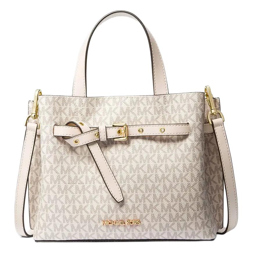 

Сумка через плечо Emilia из лакированного холста, кросс-боди, многоцветная MICHAEL KORS