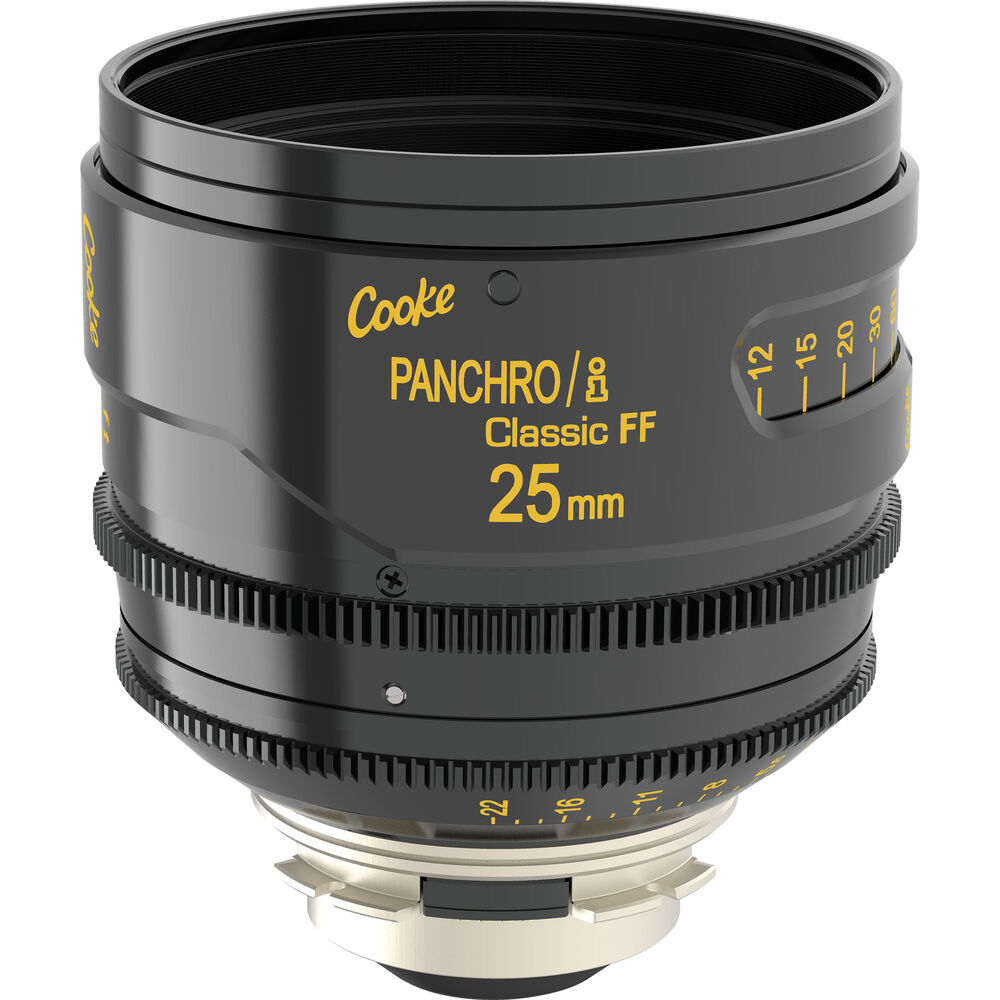 

Объектив Cooke 25mm Panchro/i Classic T2.2 Full Frame с фиксированным фокусным расстоянием (крепление PL, ножки)
