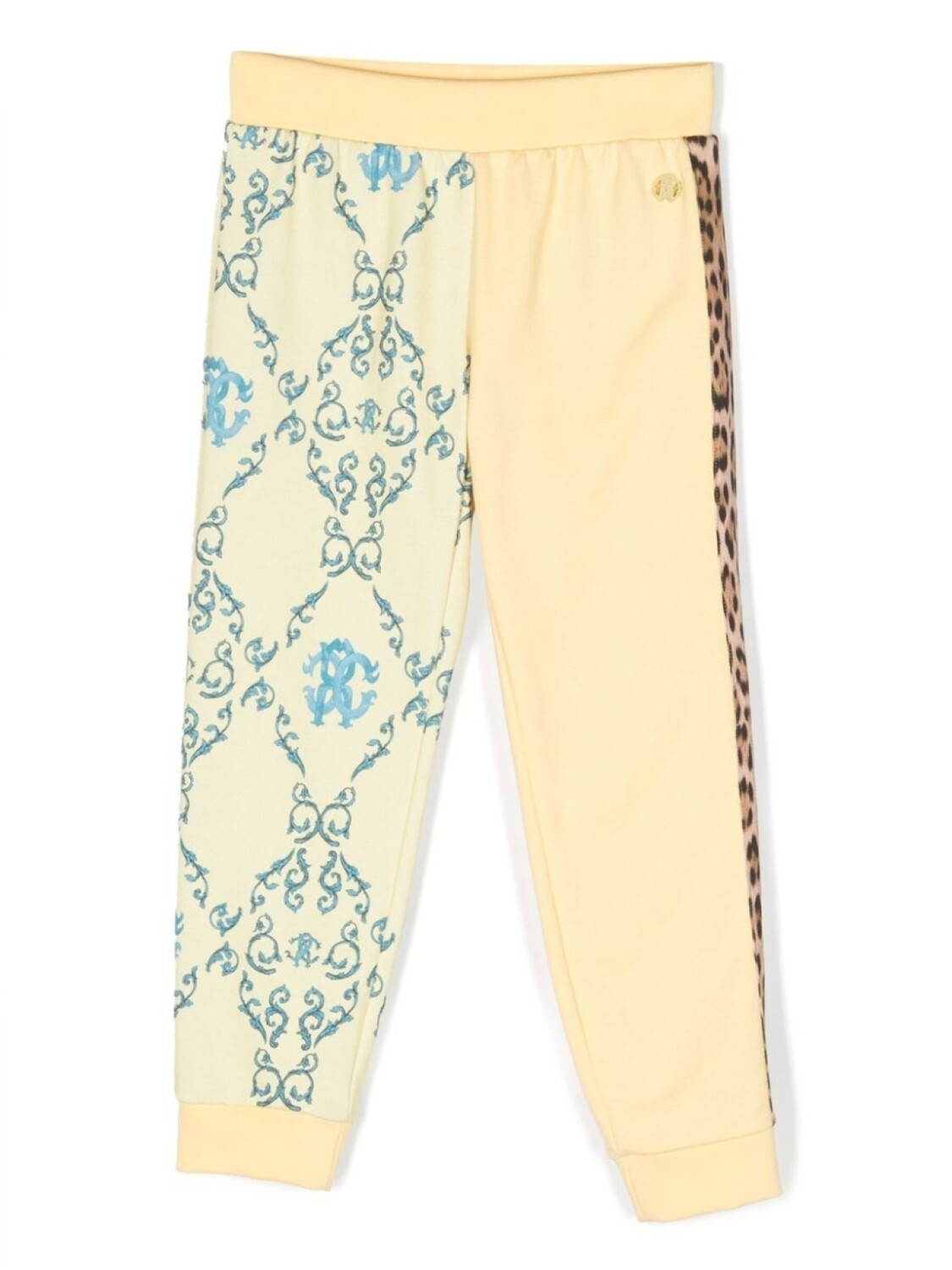 

Брюки с логотипом Roberto Cavalli Junior, желтый