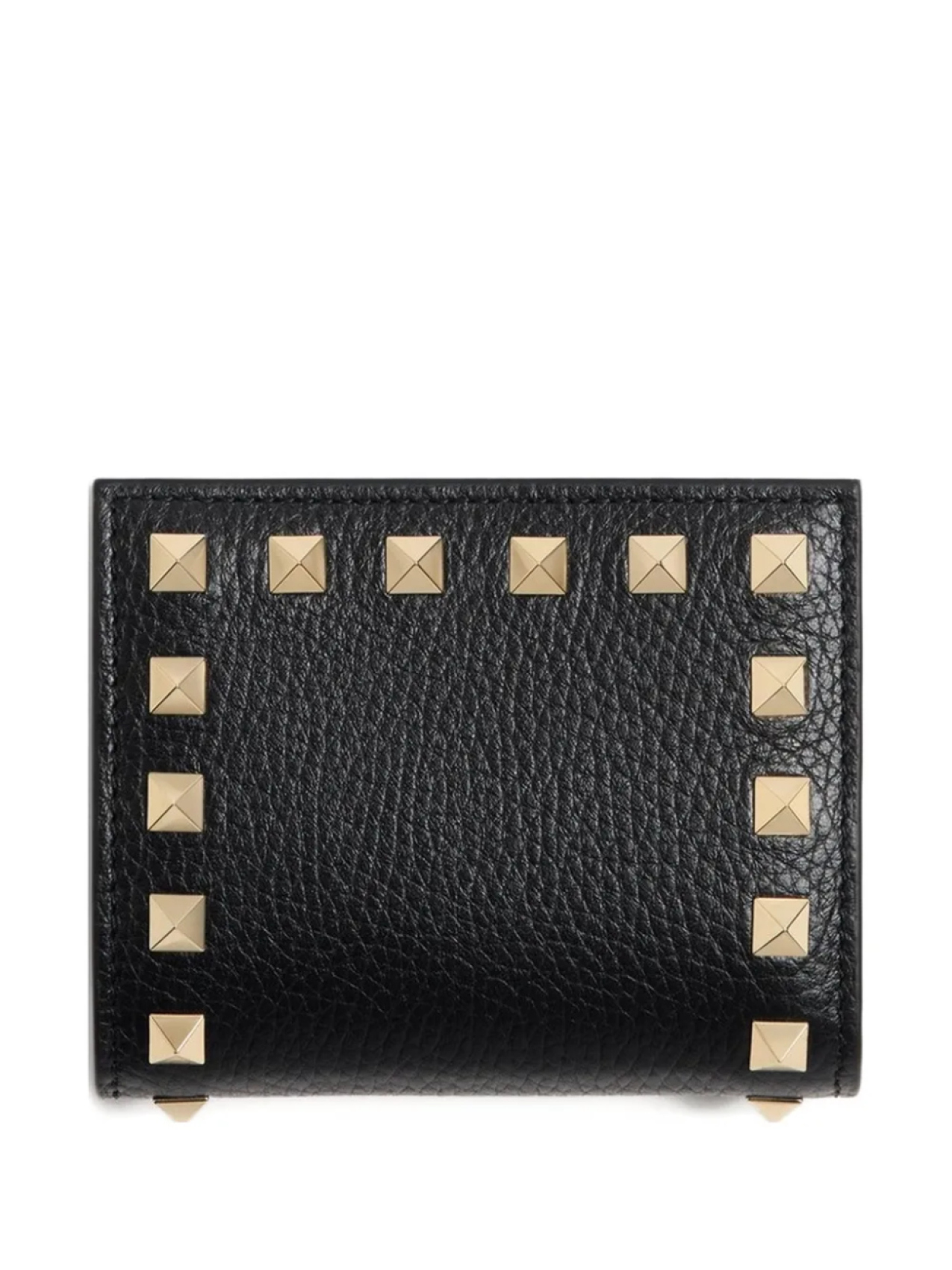 

Кошелек с клапаном Rockstud Valentino Garavani, черный