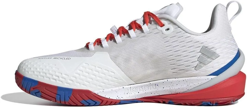 Мужские домашние кроссовки Adidas Performance Special Light G64338, белый/ярко-красный — фото 4