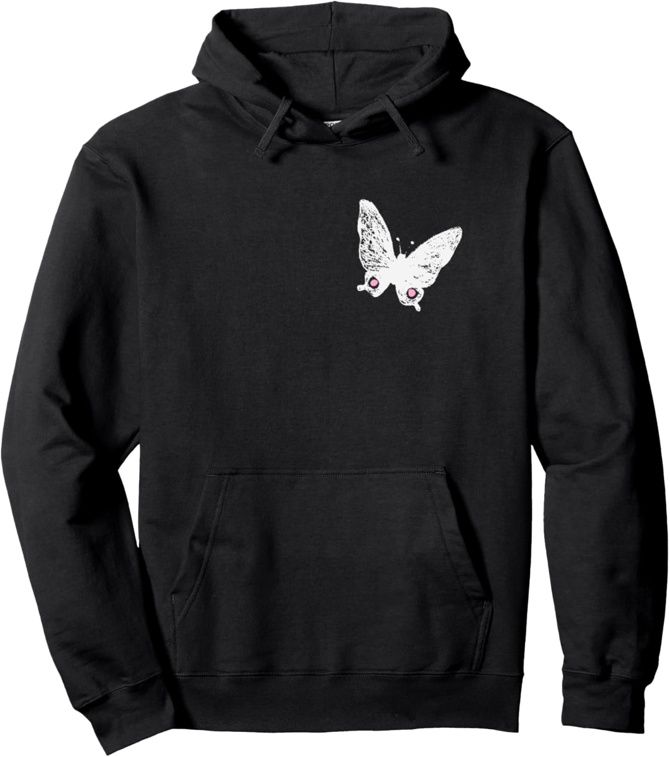

Толстовка с капюшоном «Бабочка» Cj Merch, черный