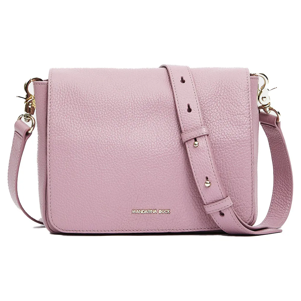 

Сумка через плечо Mandarina Duck Mellow leather hunting bag fzt69, розовый