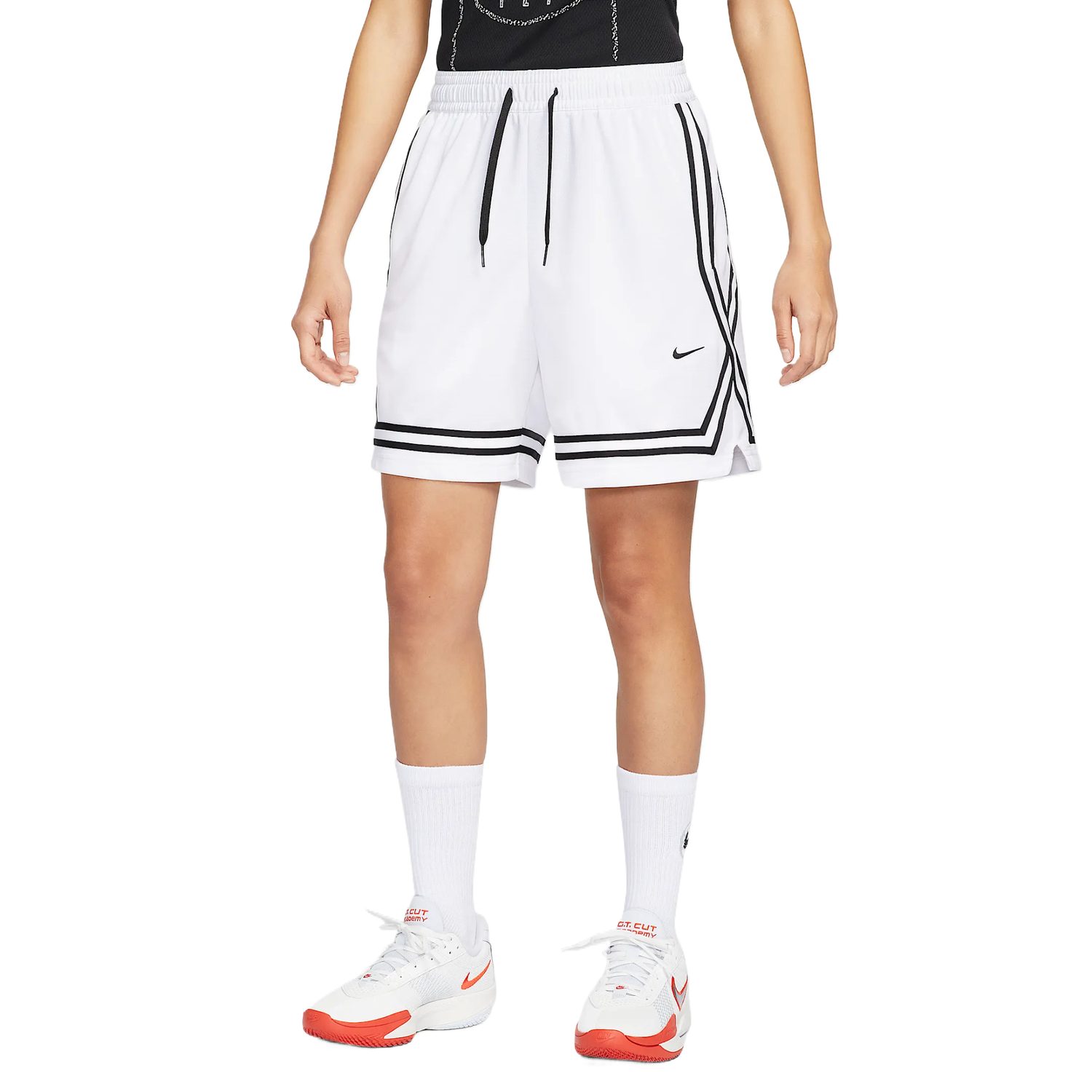 

Nike Кроссовер Dri Fit баскетбольные шорты женские white