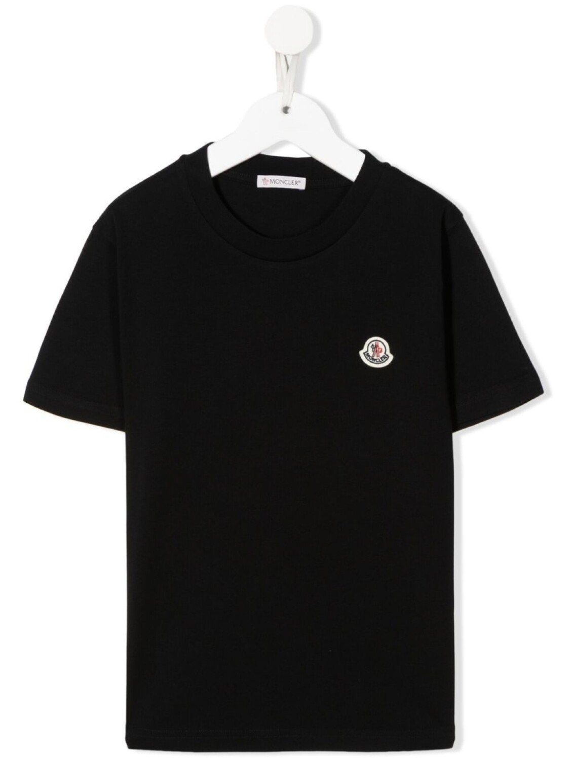 

Moncler Enfant футболка с логотипом, черный