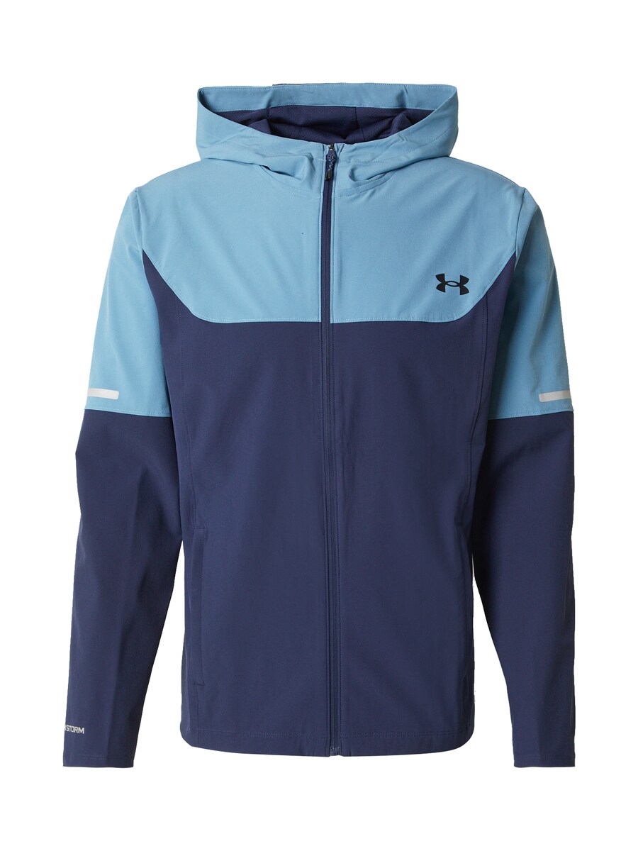 

Спортивная куртка UNDER ARMOUR Tech Utility, темно-синий/светло-синий