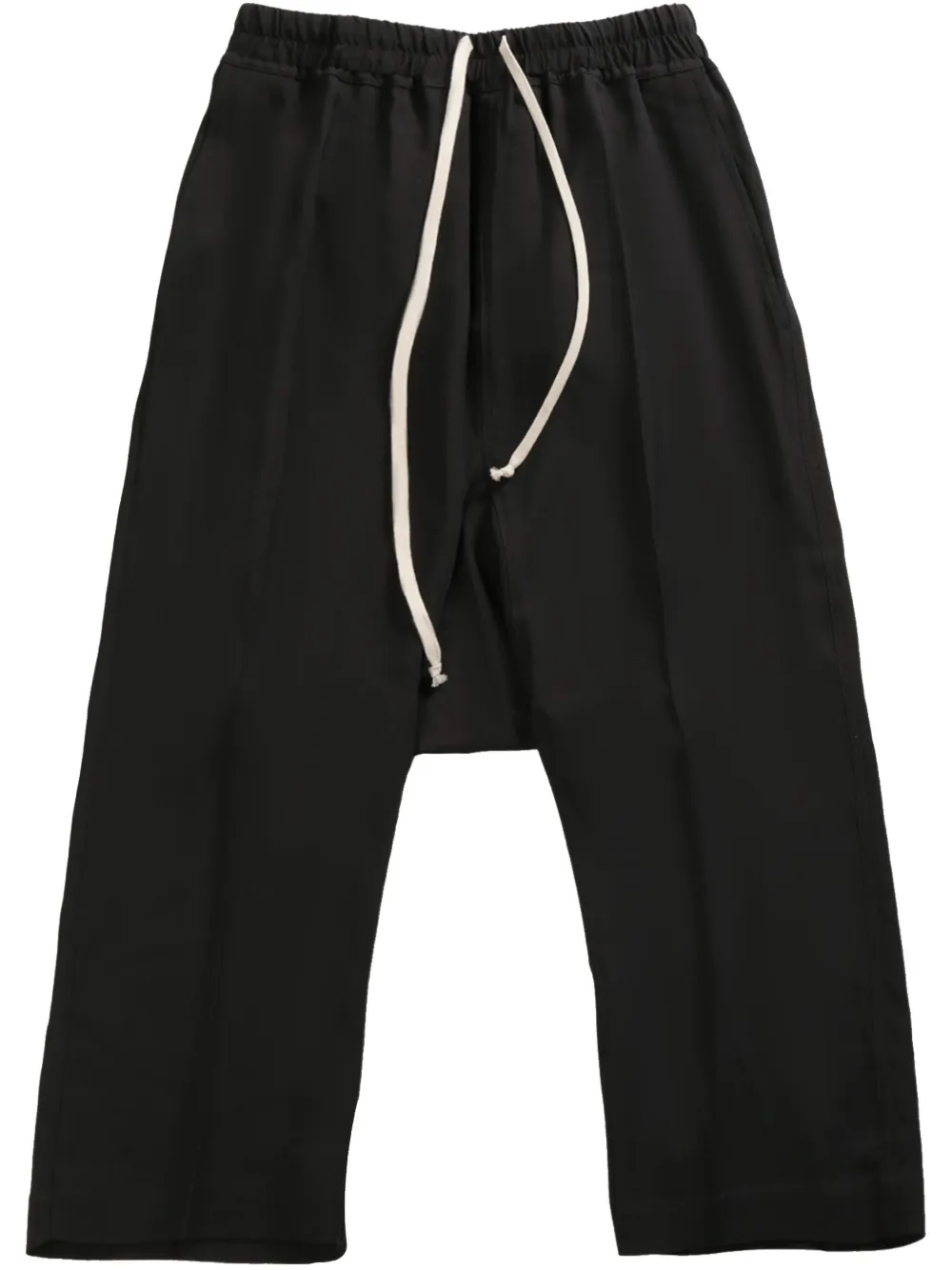 

Укороченные брюки на завязках Rick Owens, черный