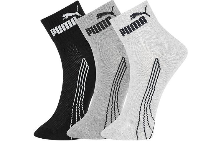 

Мужские носки Puma, цвет 3 double packs (black and gray combination)