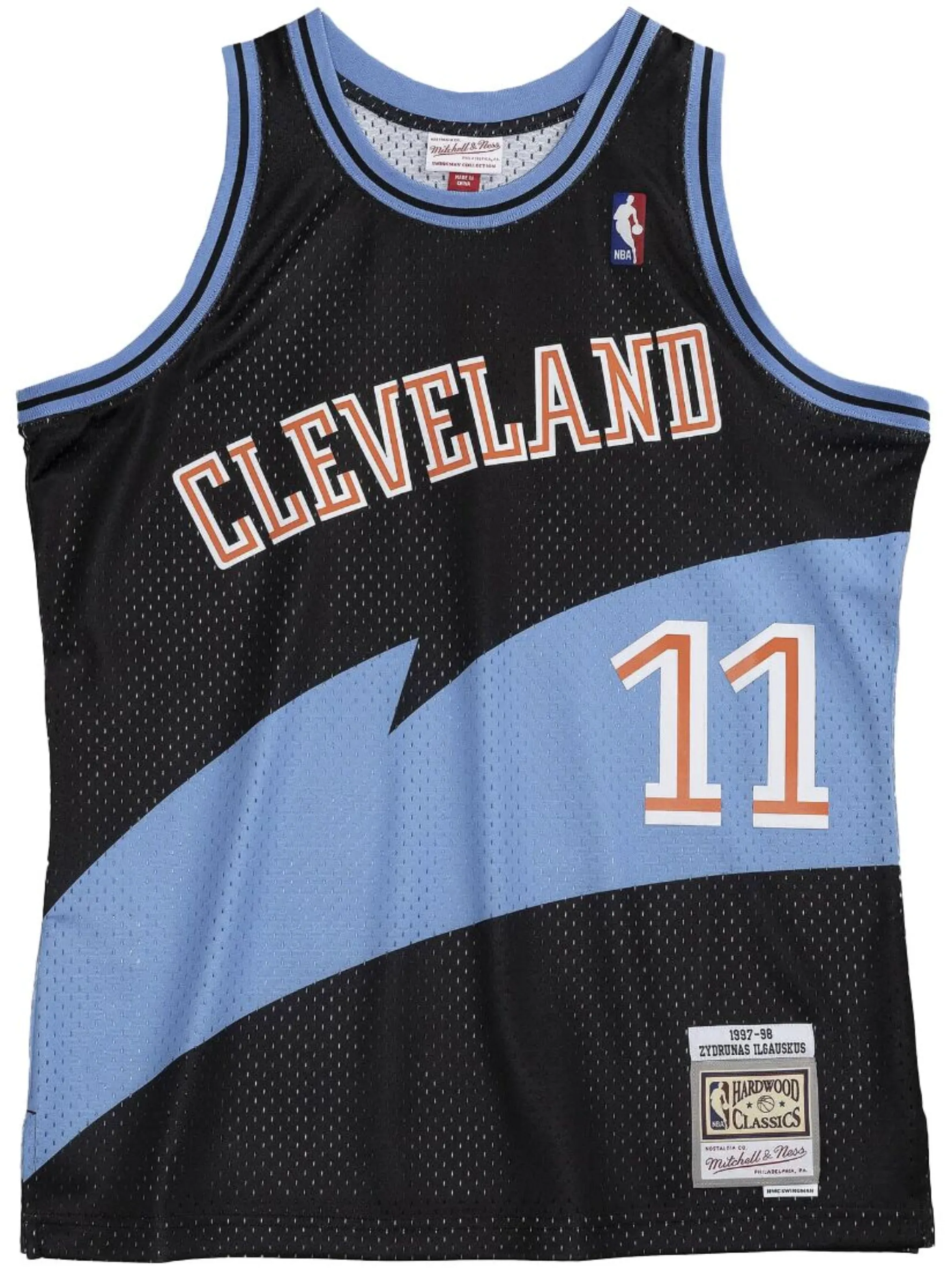 

Топ NBA Cavaliers 97 Zydrunas Ilgauskas Swingman Mitchell & Ness, синий