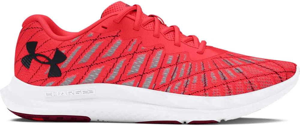 Мужские кроссовки Under Armour Charged Breeze 2, красный/черный — фото 2
