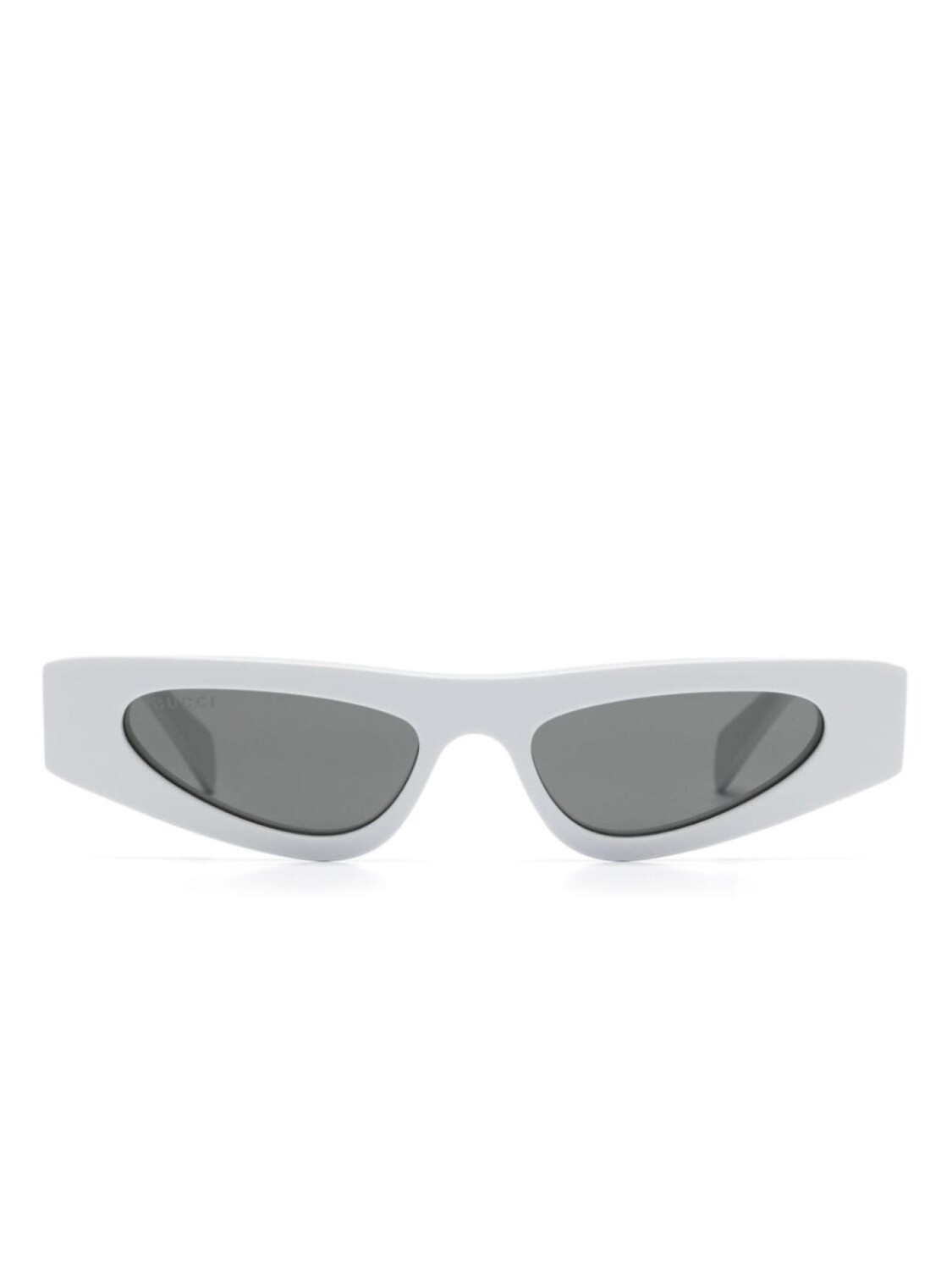 

Солнцезащитные очки кошачий глаз Gucci Eyewear, белый