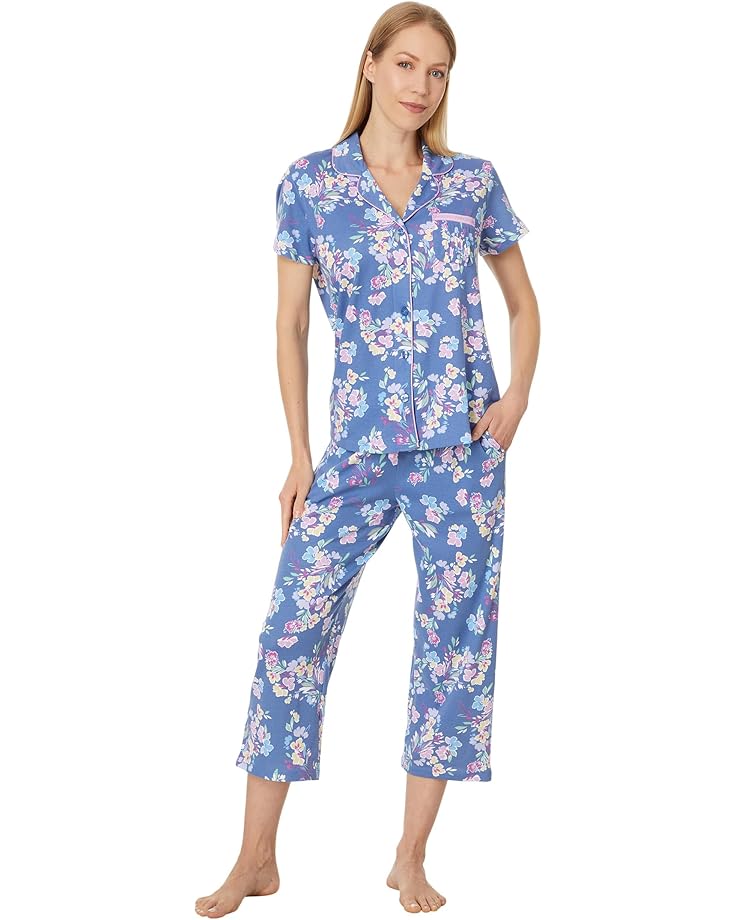 

Пижама Karen Neuburger Girlfriend Capri PJ Set, цвет Graphic Floral Flow