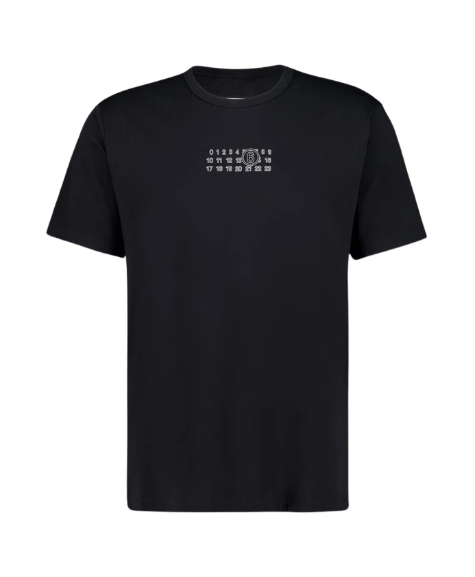

Футболка с цифрами Mm6 Maison Margiela, черный