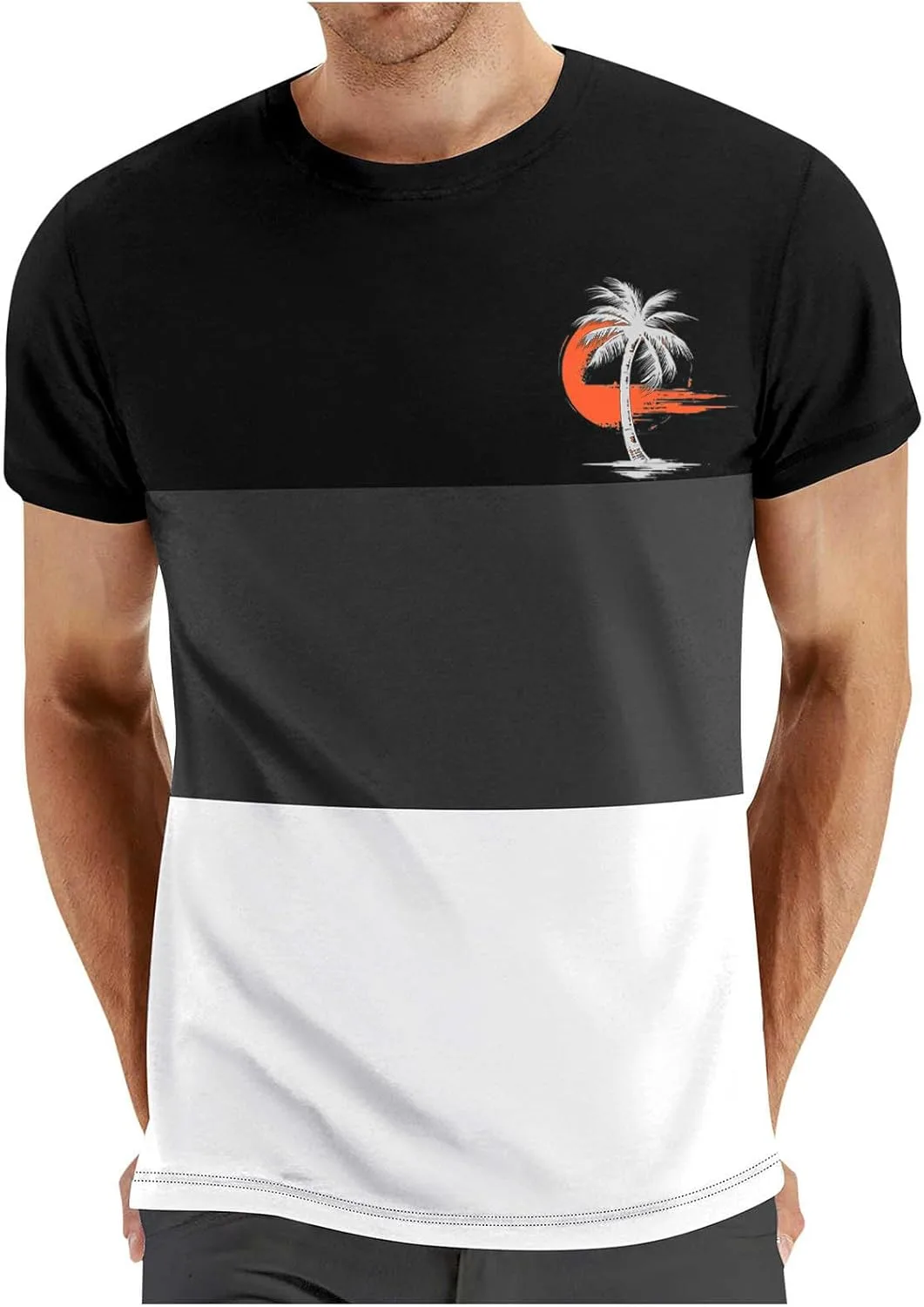 

Футболка мужская Casual Coconut Palm с коротким рукавом