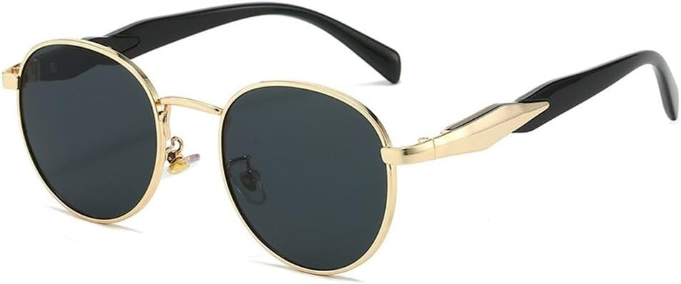 

Популярные модные овальные солнцезащитные очки для женщин, прозрачные градиентные линзы, защита от УФ-излучения UV400, трендовые солнцезащитные очки для мужчин SKFGNX, Golden Gray