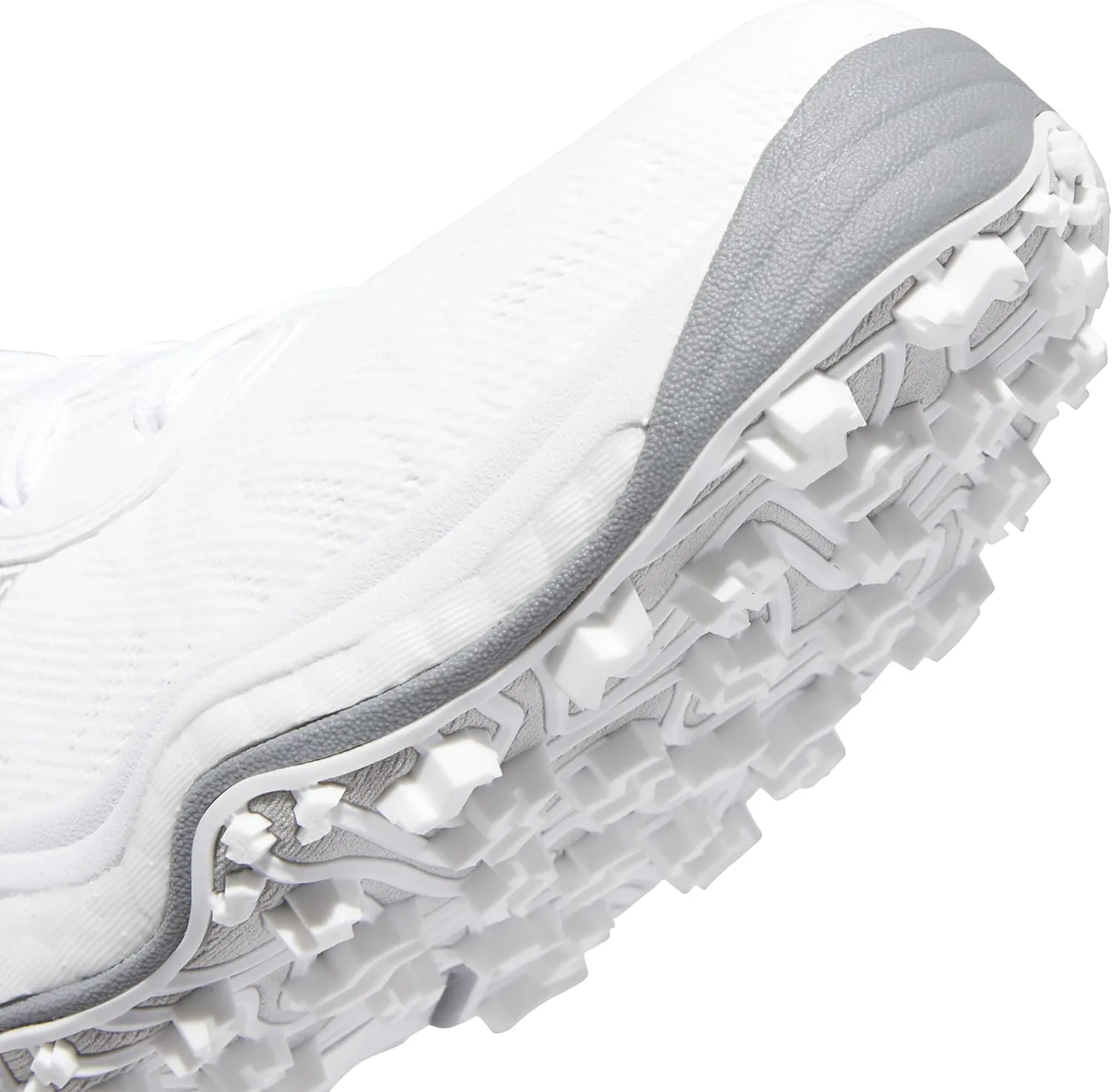 Мужские гольф-кроссовки Adidas Codechaos 25 без шипов, белый/металлик/серый — фото 2