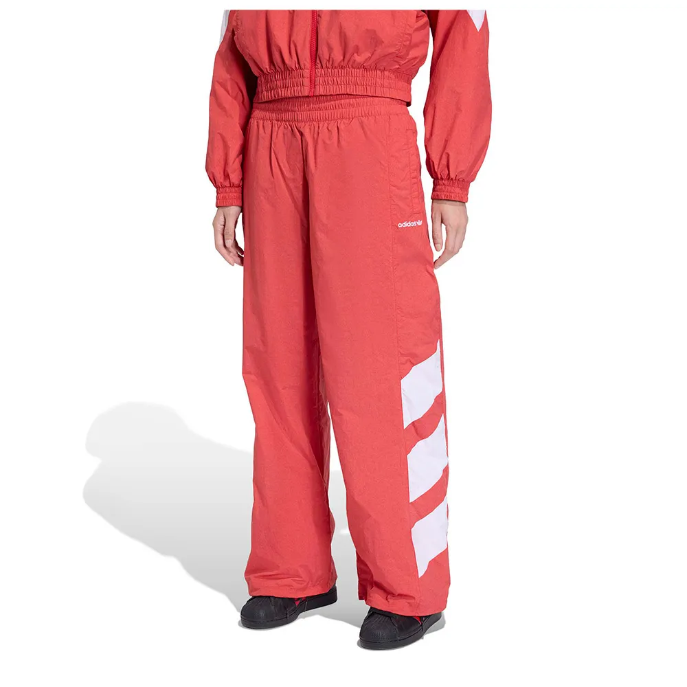 

Брюки adidas Originals Blocked Washed, красный