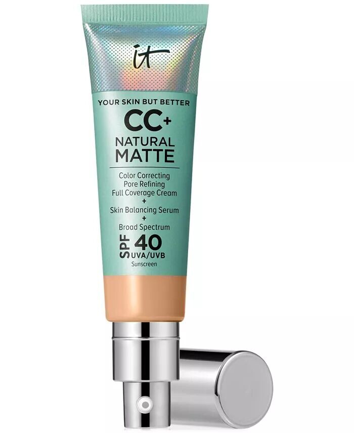 

CC+ Крем-матовая основа SPF 40 It Cosmetics, цвет Medium
