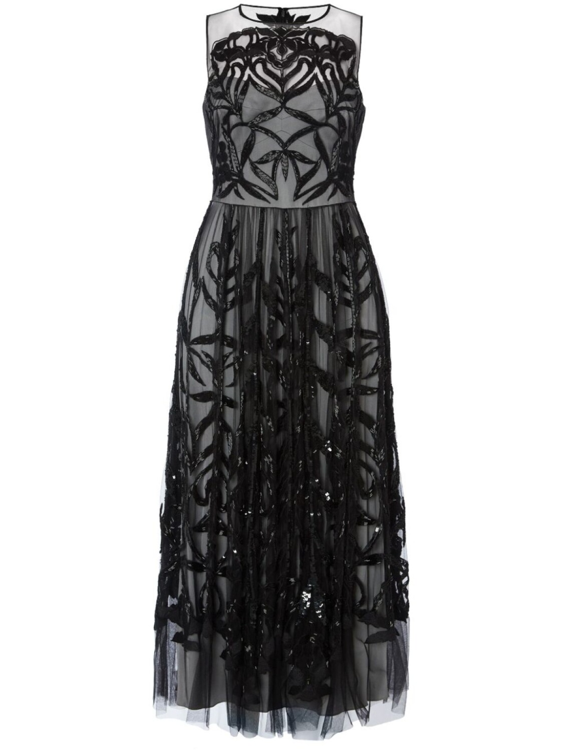 

Temperley London платье миди Inez, черный