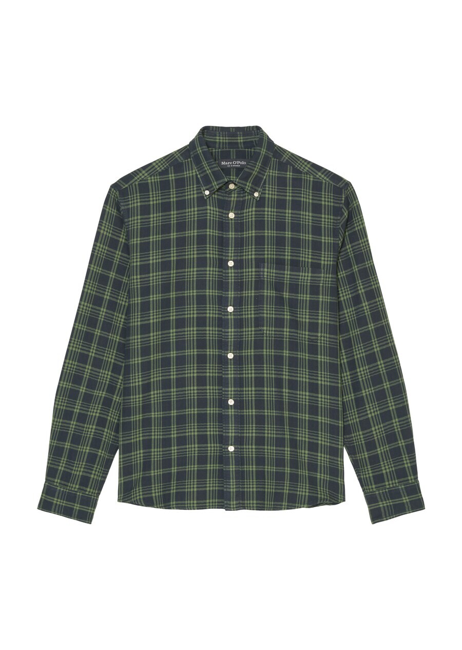 

Клетчатая рубашка Marc O'Polo Regular fit Button Up Shirt, зеленый